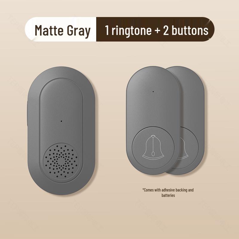 Elderly Wireless Doorbell Switch: Long-Range, Plug-Free Remote Control