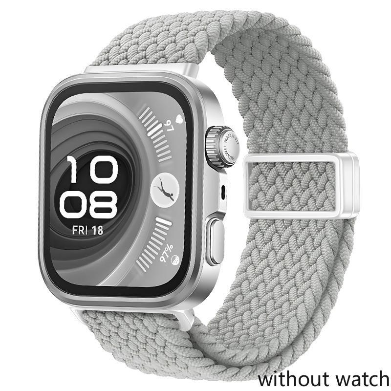 Nylon Magnetic Strap for Huawei Watch Fit 4/3 Braided Breathable for Huawei Watch Fit 4 Pro Sport Bracelet Watchband Accessories
