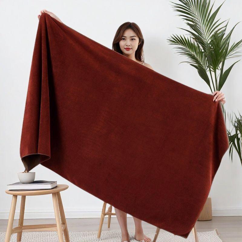 Luxurious Oversized Bath & Massage Towel - Absorbent for Salon, Spa, Hotel, Beach & Foot Bath