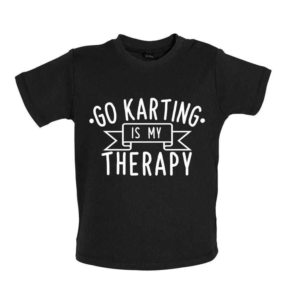 Go Kart Is My Therapy - Kids T-Shirt / Jumpsuit - Go Kart Racing 100