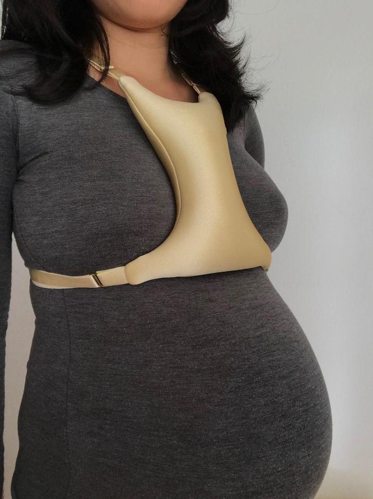 Beauty Pillow: Anti-Wrinkle, Breathable Chest Support with Adjustable Straps for Daily Care