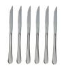 6pcs High Quality Stainless Steel Rose Gold Steak Knife In Dinnerware Set Restaurant Sharp Steak Knives Tableware Cutlery Set