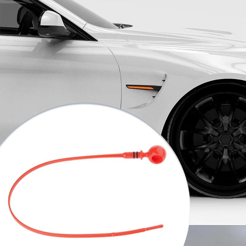 Oil Level Dipstick Replacement Part for 2006-2016 Model-Year Fitment, Plastic Check Stick With Round Pull Handle for Routine Service Use