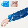 100Pcs/200Pcs Disposable Plastic PE Sleeve Sleeves Waterproof And Oil-Proof Enlarged And Thickened With Elastic Sleeves