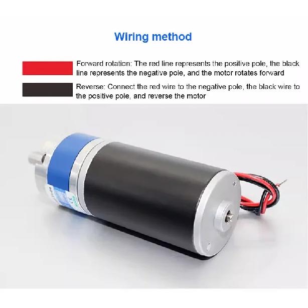 100KG 36MM 36ZY 12V/24V Całkowicie Metalowy Silnik z Przekładnią Planetarną Mikro Silnik DC Silnik Rury Stalowej Wysoki Moment Obrotowy Wał w Kształcie D/H