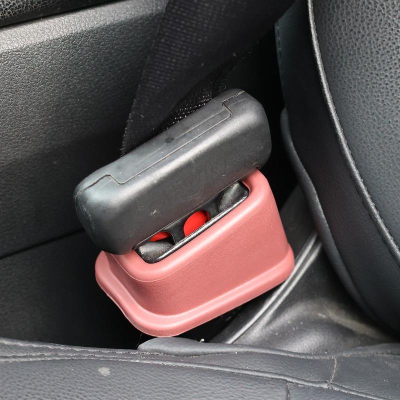 Car Seat Belt Buckle Cover Anti Scratch Seatbelt Button Protector Seat Belt Protection Cover Car Interior Accessories