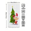 Tu Christmas Elf Shower Curtain Festive Holiday Bathroom Decor Cute Santa Helper Holiday Gift Xmas Pattern Waterproof Fabric