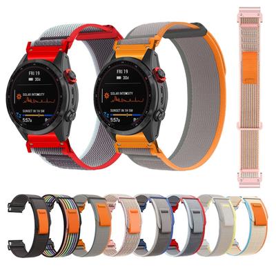 22mm 26mm Nylon Strap for Garmin Fenix 7 7X 6X Pro 5 Quatix 7 6 5 Instinct Gen2 G1 Forerunner 965 955 945 Epix Pro MK3 51mm Accessories