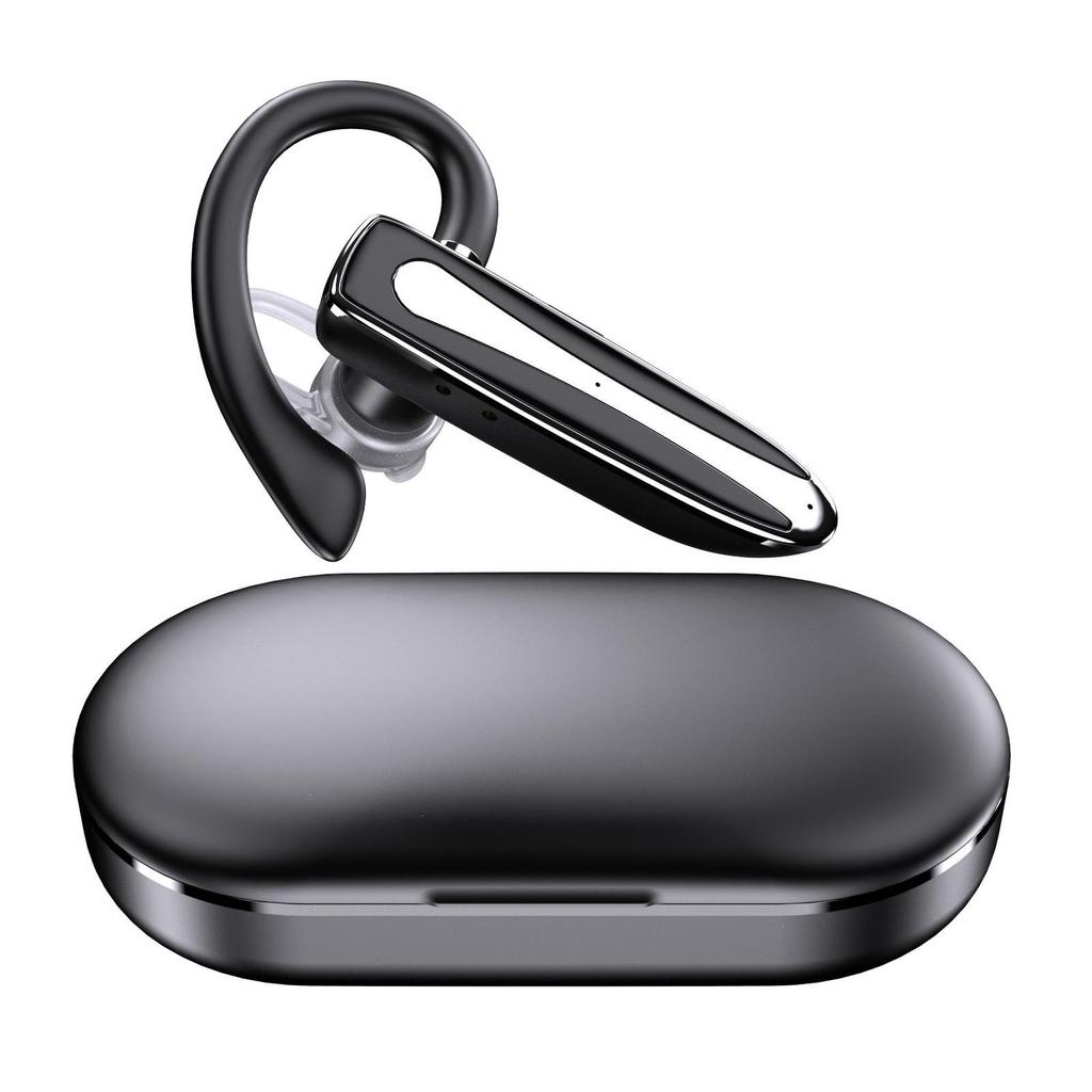 True Wireless Bluetooth Earhook Earphones with Noise Cancelling & Music Calling Features