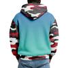 Herren Half-Zip Kapuzen-Plaid-Pullover Kordelzug Print Lässiges Sport-Sweatshirt