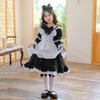 Japanese Black Alice Sleepwalking Maid Dress Halloween Princess Dress Children Girls Show Costume Foreign Trade