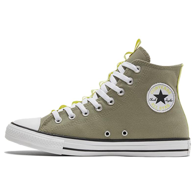 

Converse Chuck Taylor All Star Comfortable and Versatile High Top Canvas Shoes Unisex Light Green 36