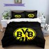 BVB092 Pattern Bedding Quilt Set  Home Decoration  Gift (1 * Duvet Cover + 2 * Pillowcase  Without Core)