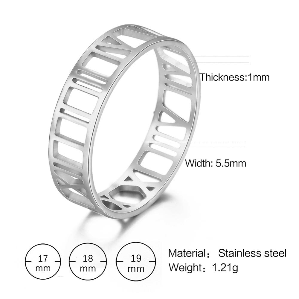 Skyrim Stainless Steel Ring for Men Women Couple Casual Finger Rings Fashion Simple Jewelry Engagement Anniversary Gift 2026 New