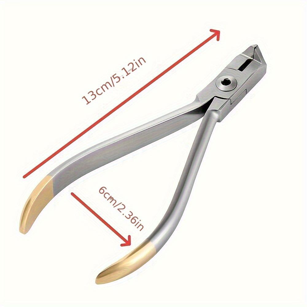 Stainless Steel Wire Cutter - Precision End Cutting Pliers for Jewelry Making Industrial Grade Wire Snips & Nippers Durable