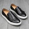 Schwarz Braun Neu Herren Slip-on Mönchsstrap Loafer Freizeit Lederschuhe Mode Designer Männlich Bequeme Sneaker Zapatos Hombre