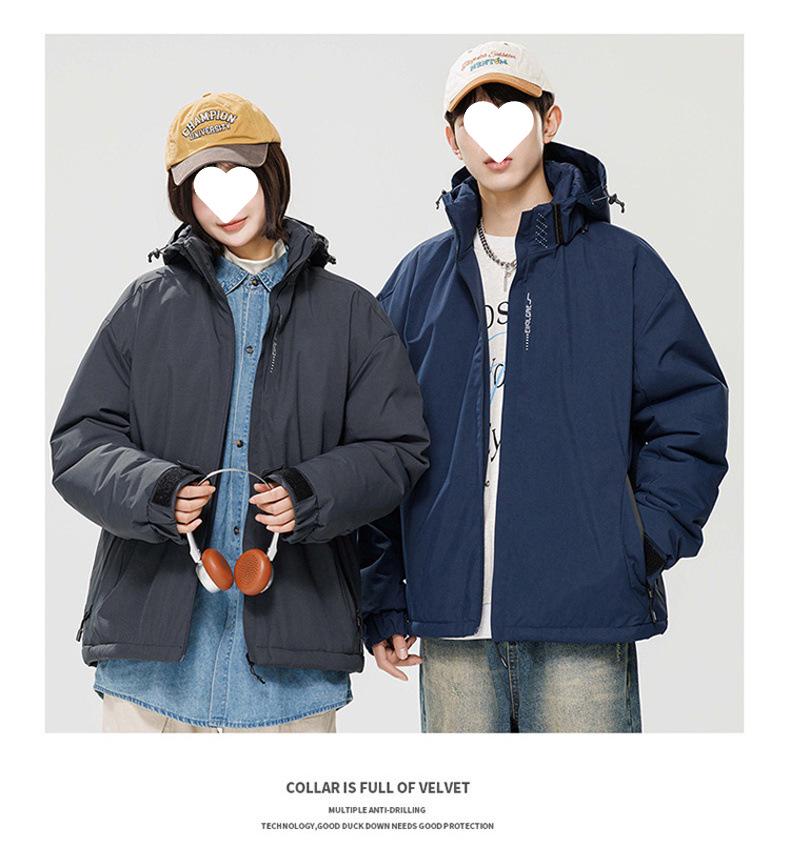 Graphene Waterproof Ski Jacket - Men's Winter Cotton Coat, Trendy Autumn Style for Couples