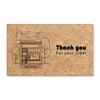 30pcs Natural Kraft Paper Thank You Card Enterprise Store Business Thank You Order Card Wholesale Custom Gift Decoration Card