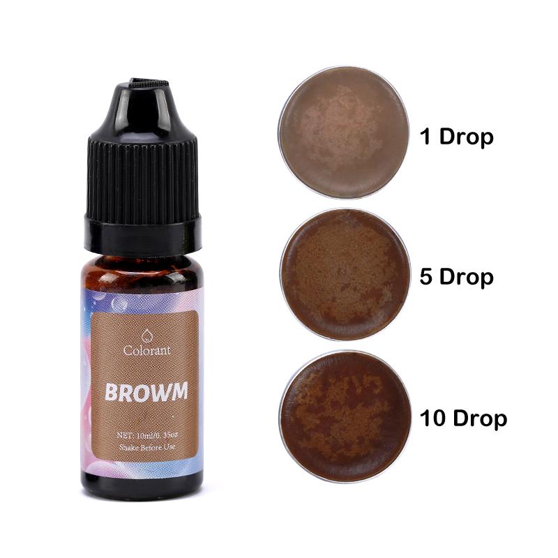 18 Colors 10ml Liquid Dye Candle Resin Pigment Colorant Resin Soy Wax Dye for DIY Candle Soap UV Epoxy Resin Mold Crafts Making