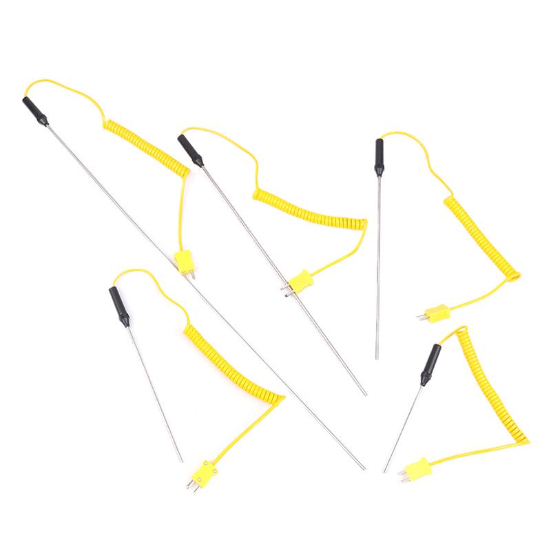 -50C Bis 1200C K-Typ Thermoelement Sensor Stecker 100/150/200/300/500Mm Fühler Sensor Mit Drahtkabel Temperaturregler