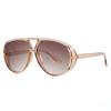 Vintage Pilot Sunglasses Women Men Retro Luxury UV400 Protective Eyewear for Outdoor Driving Fashion Shades