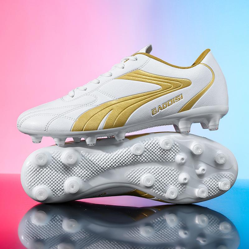 Neue Fußballschuhe Grundschule Rasen Erwachsene Männer und Frauen Kinder Stollen Professionelle Spieltrainingsschuhe Fußballschuhe