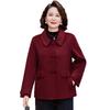 New Autumn/Winter Stylish Double-Sided Wool Coat for Middle-Aged Women - Slim Fit, Short, Age-Reducing, Versatile.