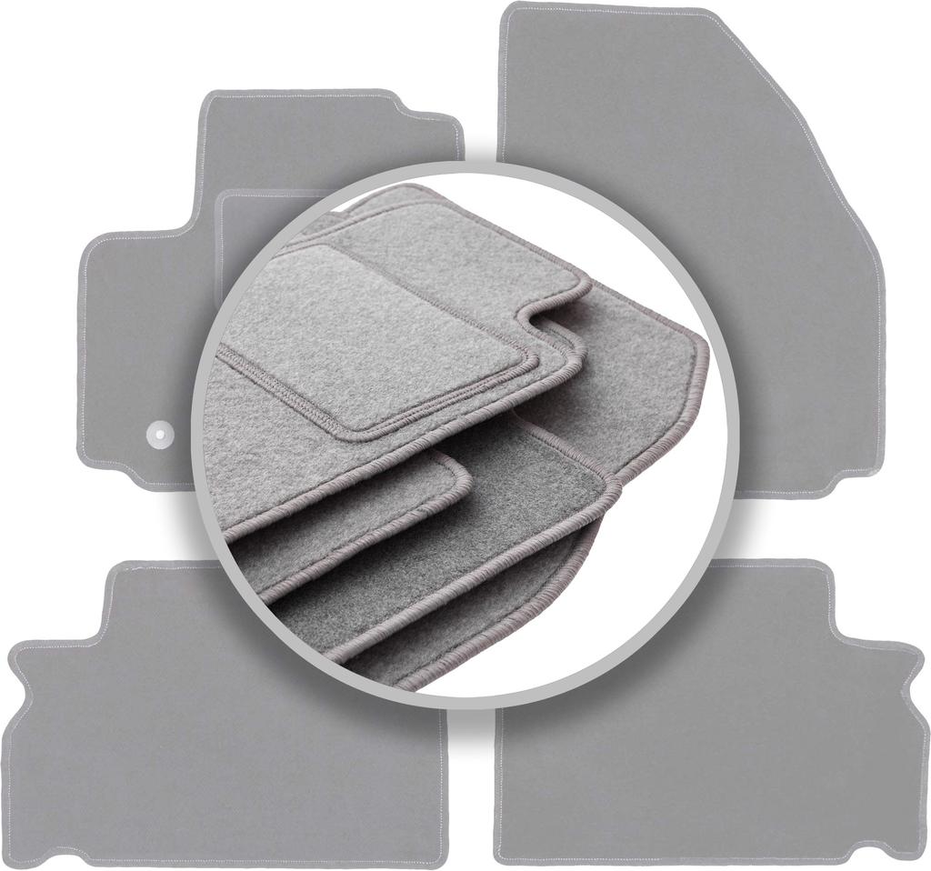 Graue Automatten für: Ford Galaxy MK2 Minivan (2006-2011)