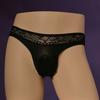 Mutandine di Pizzo Taglia Grande Sissy Pouch da Uomo Lingerie Slip Intimo Elastico a Vita Bassa in Seta Ghiacciata Uomo Gay Morbido Comodo Slip