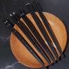 5 Pairs Zinc Zinc Alloy Janpanese Chopsticks Set Reusable Kitchen Chopsticks Sushi Chopsticks Restaurant