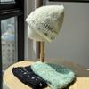 Handmade Crocheted Hat for Women In Autumn and Winter Thickened and Warm Ear Protecting Face Showing Small Woolen Cold Hat