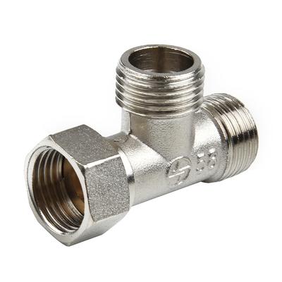 1 szt. Toaleta 304 Miedziany adapter T G1/2 cala Zawór T do wanny Bidet Natrysk Prysznic