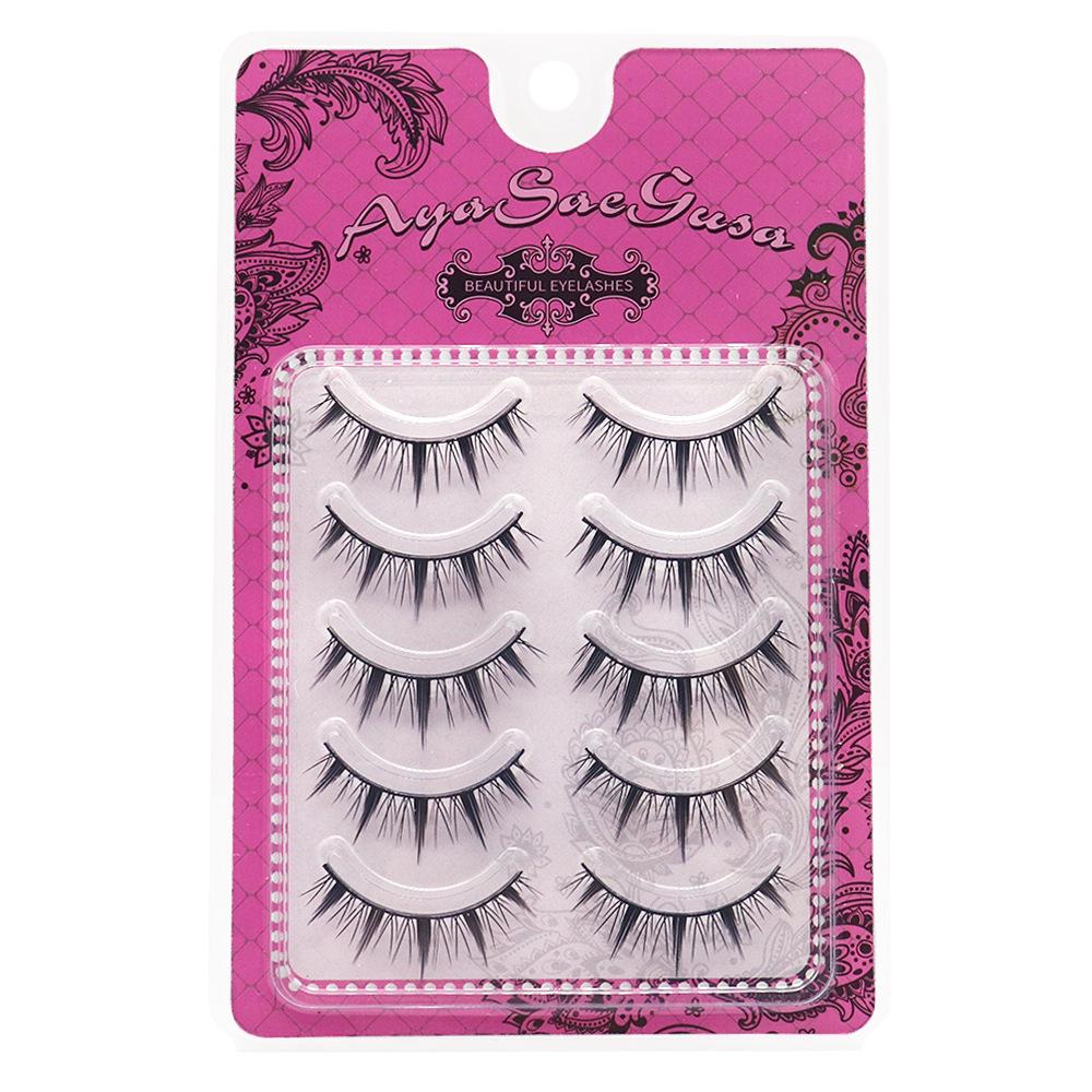 

Barbie Comic 69 Thick Camellia False Eyelashes with Hard Stem and Pointed Tail for Big Eyes