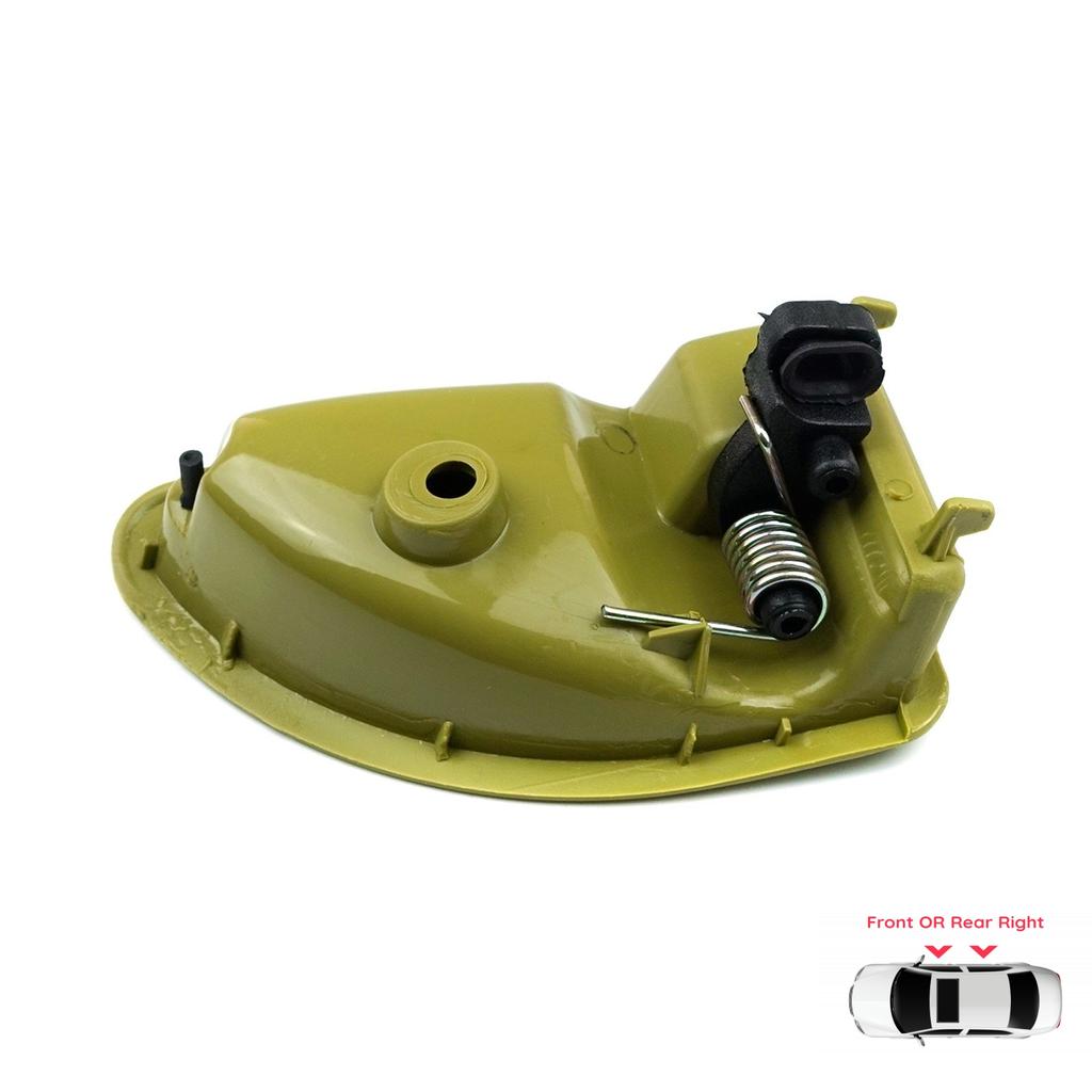 BDP931 Interior Right Door Handle Olive Green Color For Renault Kangoo MK1 KC FC Twingo I C06 S06 Nissan Kubistar X76 8200259376