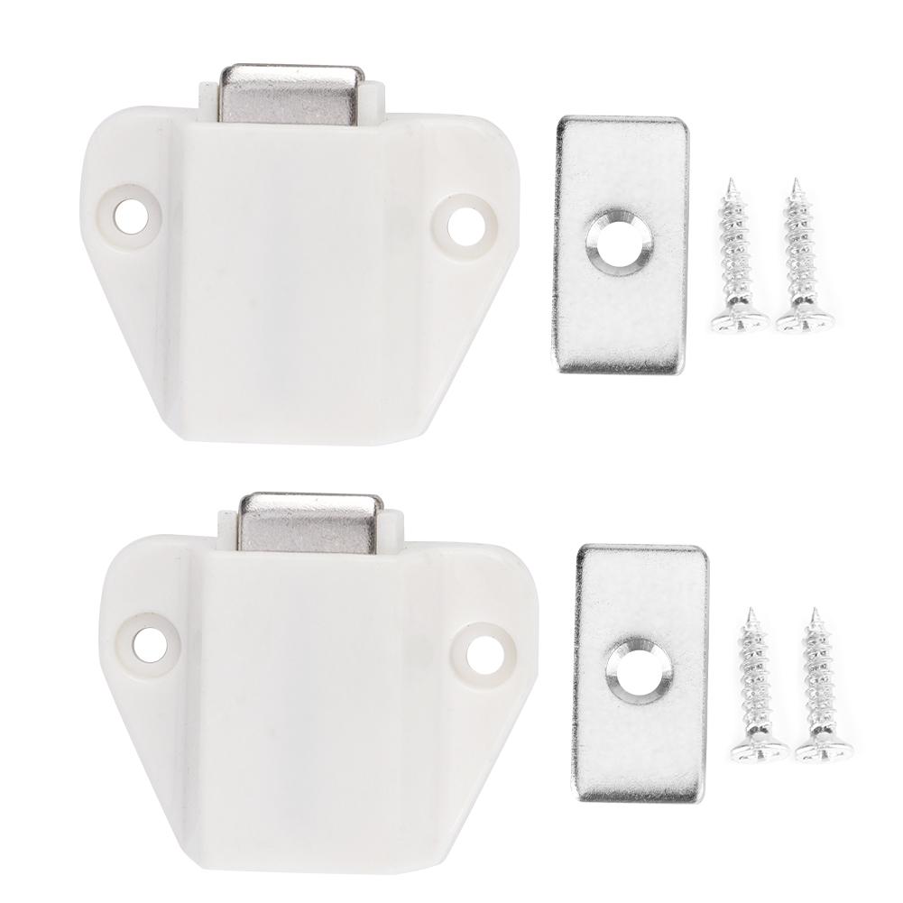8pcs Strong Single Door Magnetic Catch Suction Latch for Home Furniture Cabinet Cupboard