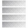 Trepte Scară Unghi Drept 4 buc Argintiu 80 x 20 cm Aluminiu