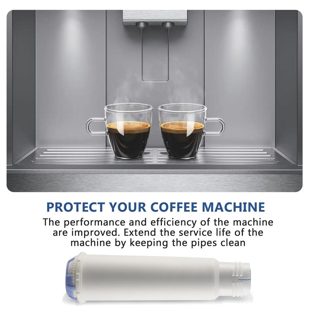 Coffee Machine Water Filter Cartridges for Krups Claris F088 F088 01/Siemens TCZ60003 /AEG Coffee Filter (Pack of 4)