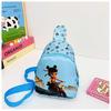 Ne Zha 2 Children Fashion Cartoon Crossbody Bag Polyester Material Outing School