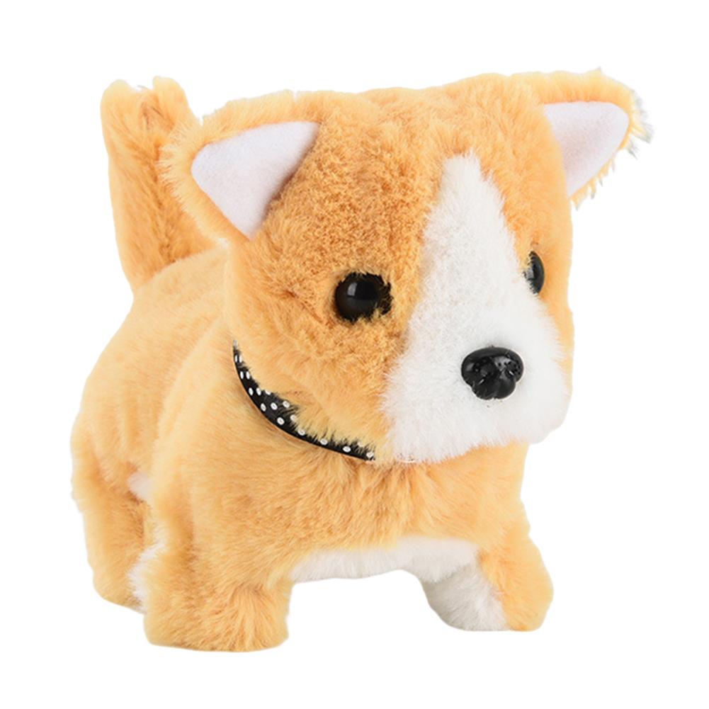 Electronic Robot Dog Soft Fur Walking Barking Puppy Special Gifts Battery Powered Home Decoration for Boys Girl Birthday Gifts