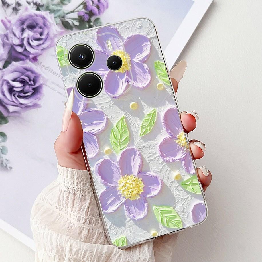 Silicone Case For Xiaomi Redmi Note 14 4G EU 2025 Cover Cool Lion Leopard Dragon Animals Soft Slim Coque For Note14 4G EU Fundas