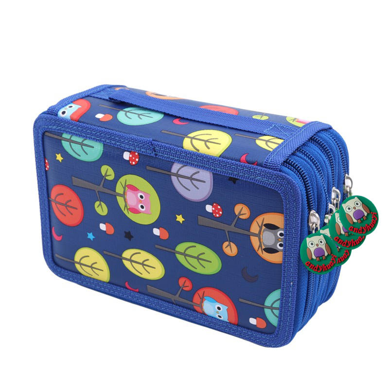 Mehrfachfach Bunt Studenten Bleistift Marker Etui Box Großes Fassungsvermögen Skizzenzeichnen Pinsel Schreibwaren Etui