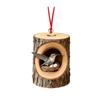 Christmas Wooden Tree Ornaments Forest Animals Bird Decoration Parrot Woodpecker Hummingbird Hanging Decor Home Holiday Gifts