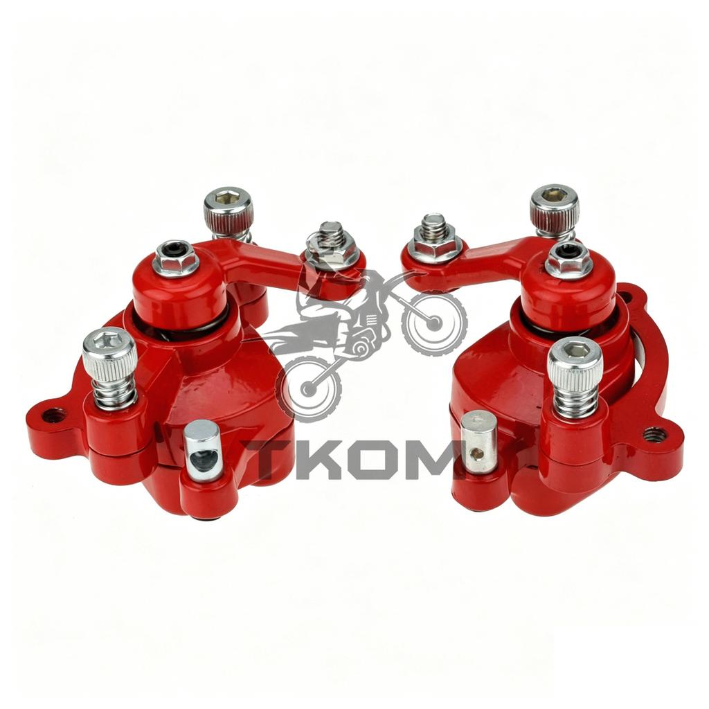 1PCS Universal Disc Brake Caliper with Pads For 43cc 47cc 49cc Mini Motorcycle Kids ATV Quad Dirt Pocket Bike Scooter Parts