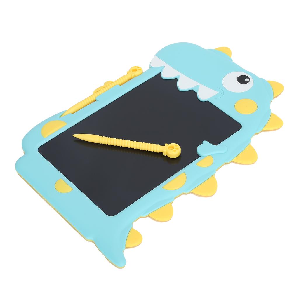 8.5in LCD Writing Board Intelligent Graphics Tablet Learning Educational Tool for ChildrenBlue with Yellow