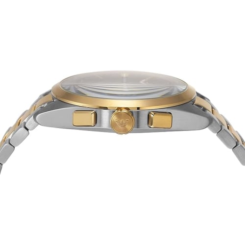 Emporio Armani Chronograph Two-Tone Stainless Steel Watch