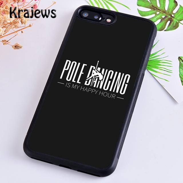 Krajews Pole Dance Tanzen Fitness Handyhülle Cover Für iPhone 14 5s 6s 7 8 plus X XR XS 11 12 13 pro max Samsung S21 S22 ultra