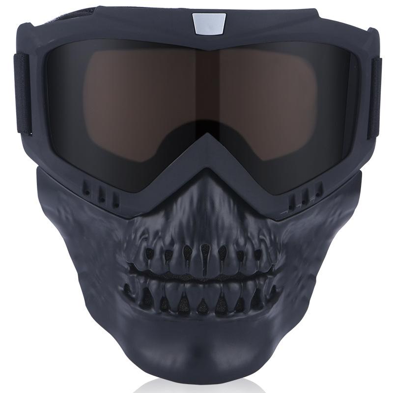 New motorcycle goggles, Harley protective eyewear, cycling glasses, windproof and dustproof ski and mountaineering sports equipment face mask
