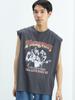 Print T Wild Graphic Sleeveless L [Beams Heart] (Short Sleeve) T-Shirt Men's BLK/Plangency