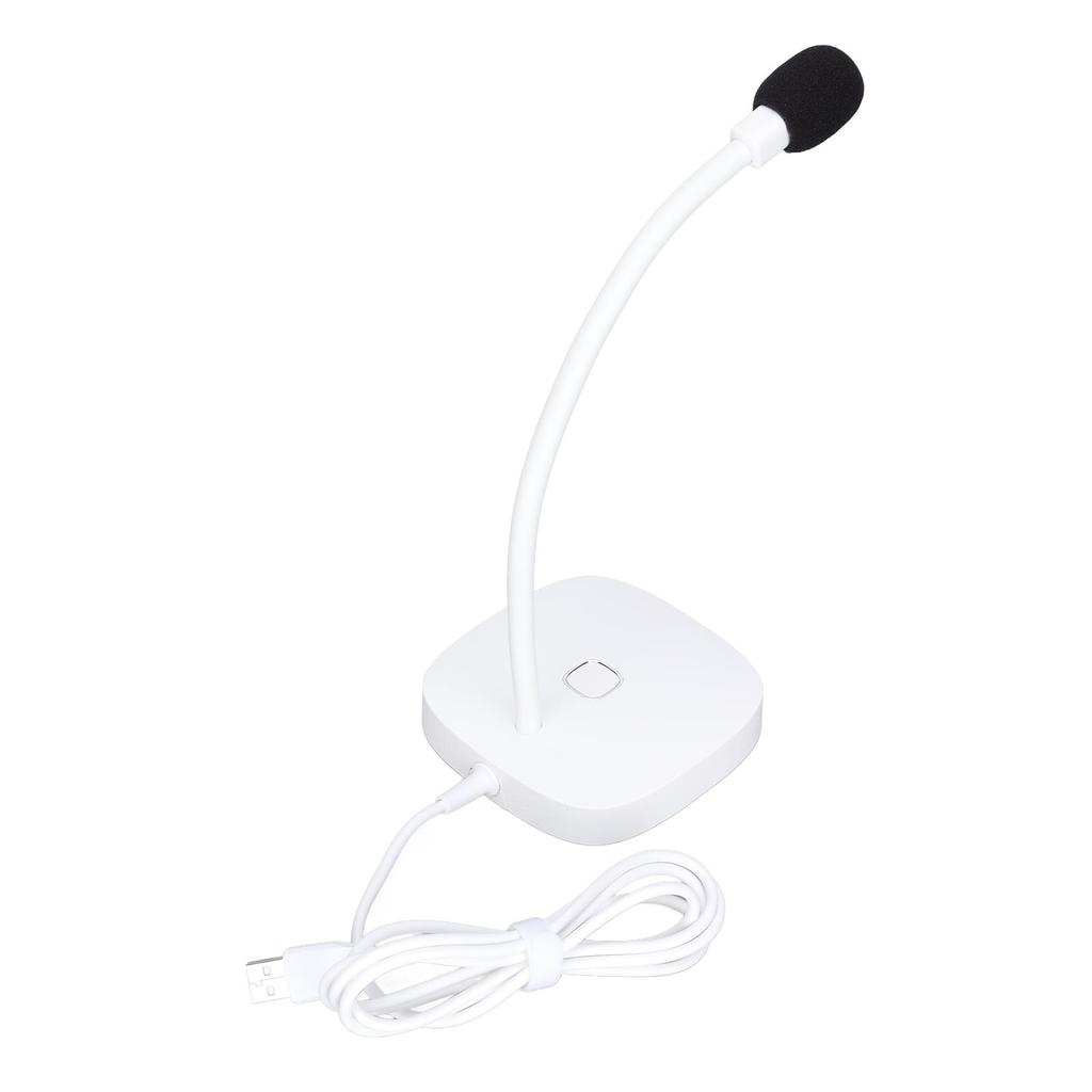 USB Microphone Simple Style Omnidirectional 360 Degrees Adjustable Computer Equipment for Win XP for Win 7 for OS