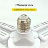 3U Leaf Folding LED Light Bulb, E27 Base - Ideal for Bedroom, Living Room, and Children's Room Ceilings